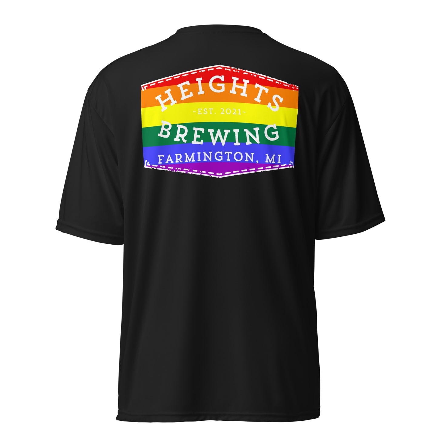 PRIDE Unisex performance crew neck t-shirt