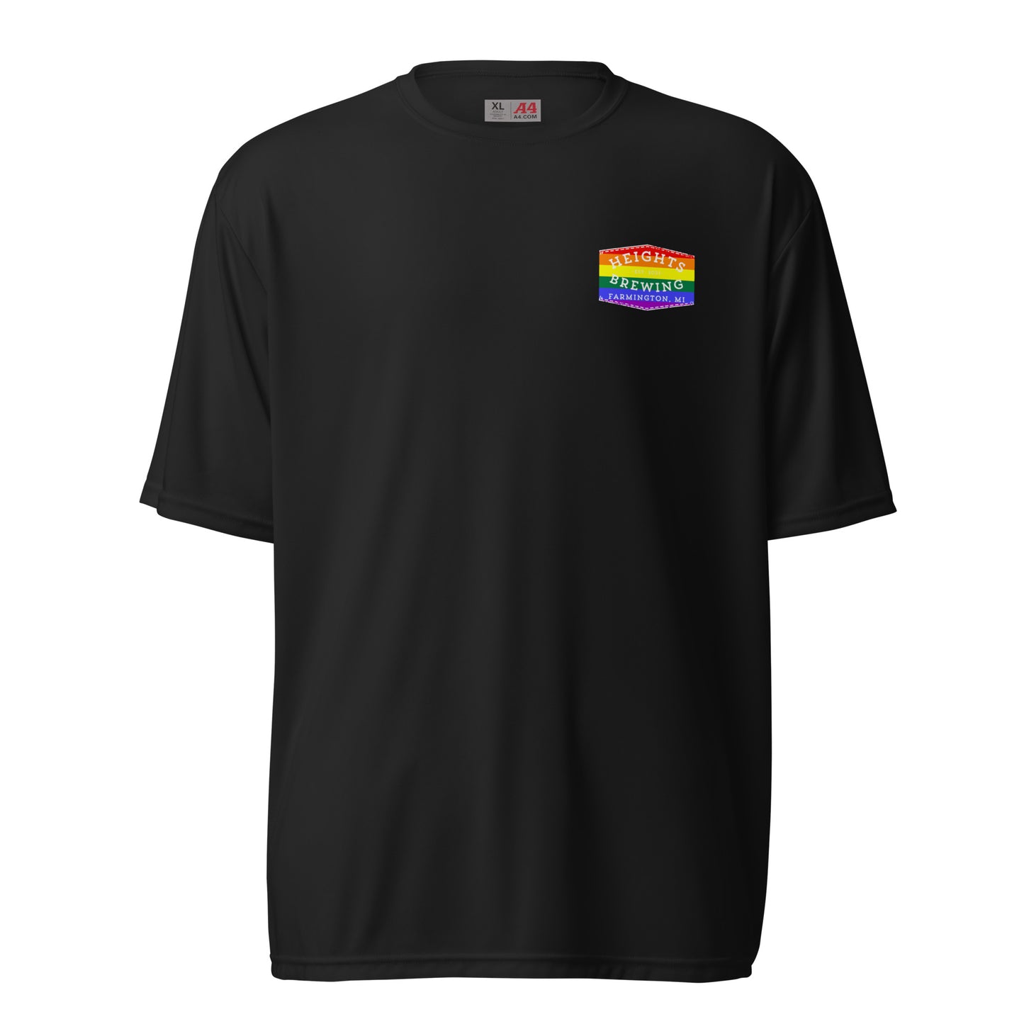 PRIDE Unisex performance crew neck t-shirt